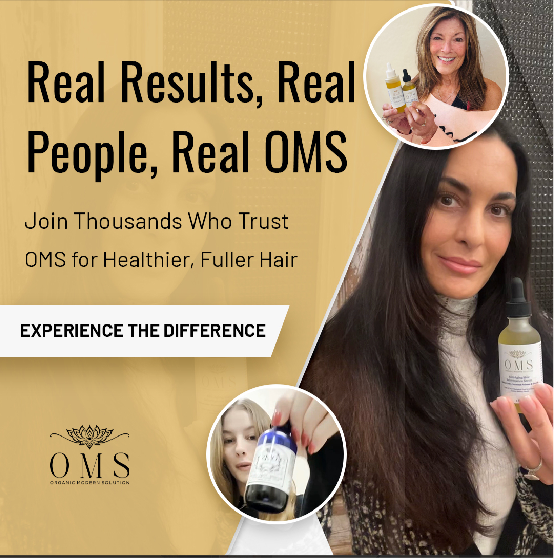 OMS Combo (save 15%)OMS Hair & Scalp Rejuvenating Treatment Oil with Lash & Brow Growth/Nourishing Treatment Oil (Irritation Free) - Fast Results