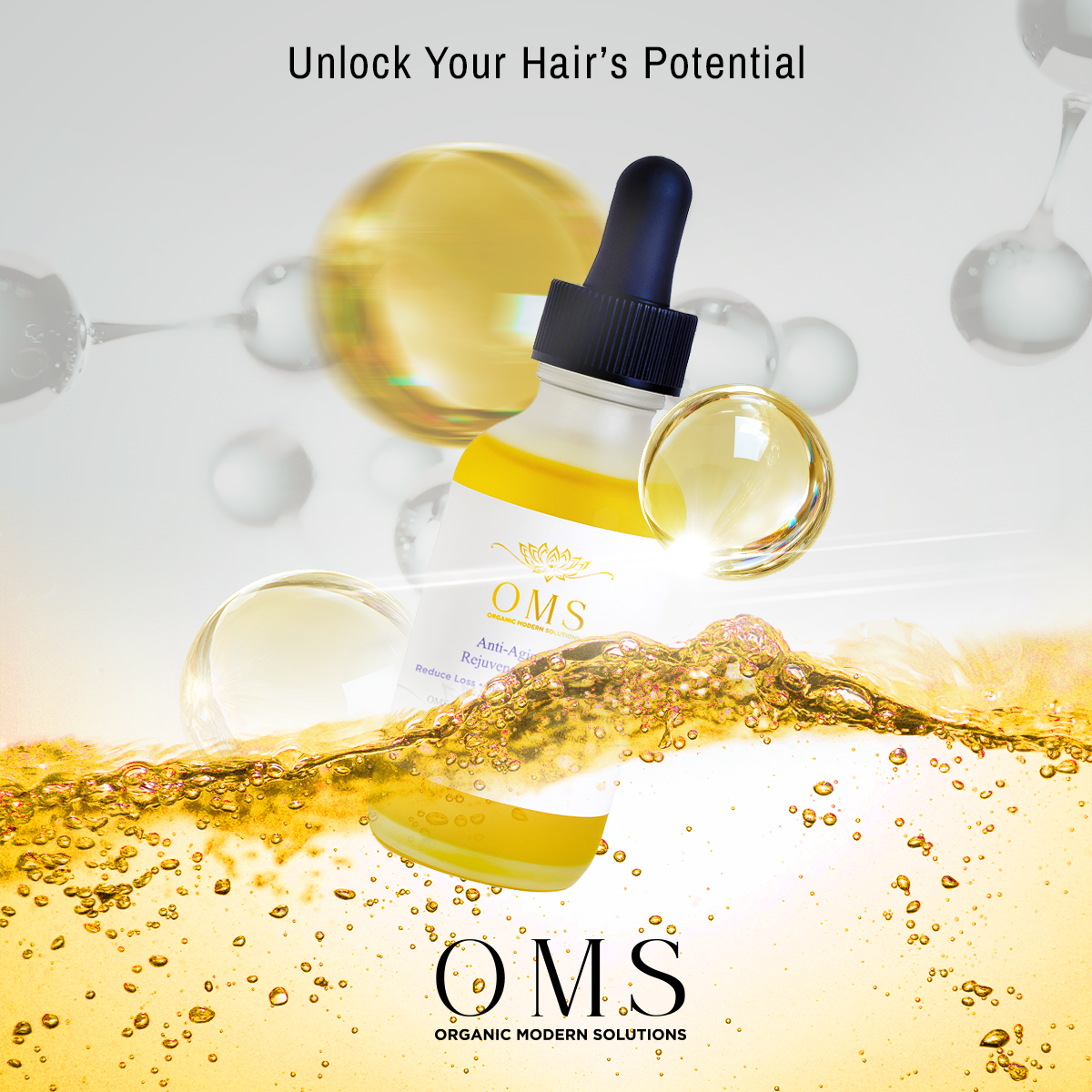 OMS Leave In, Anti-Aging/Hair Rejuvenation Serum