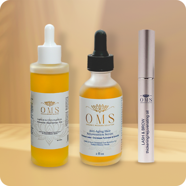 Trio Bundle: Complete Hair, Lash & Brow Care