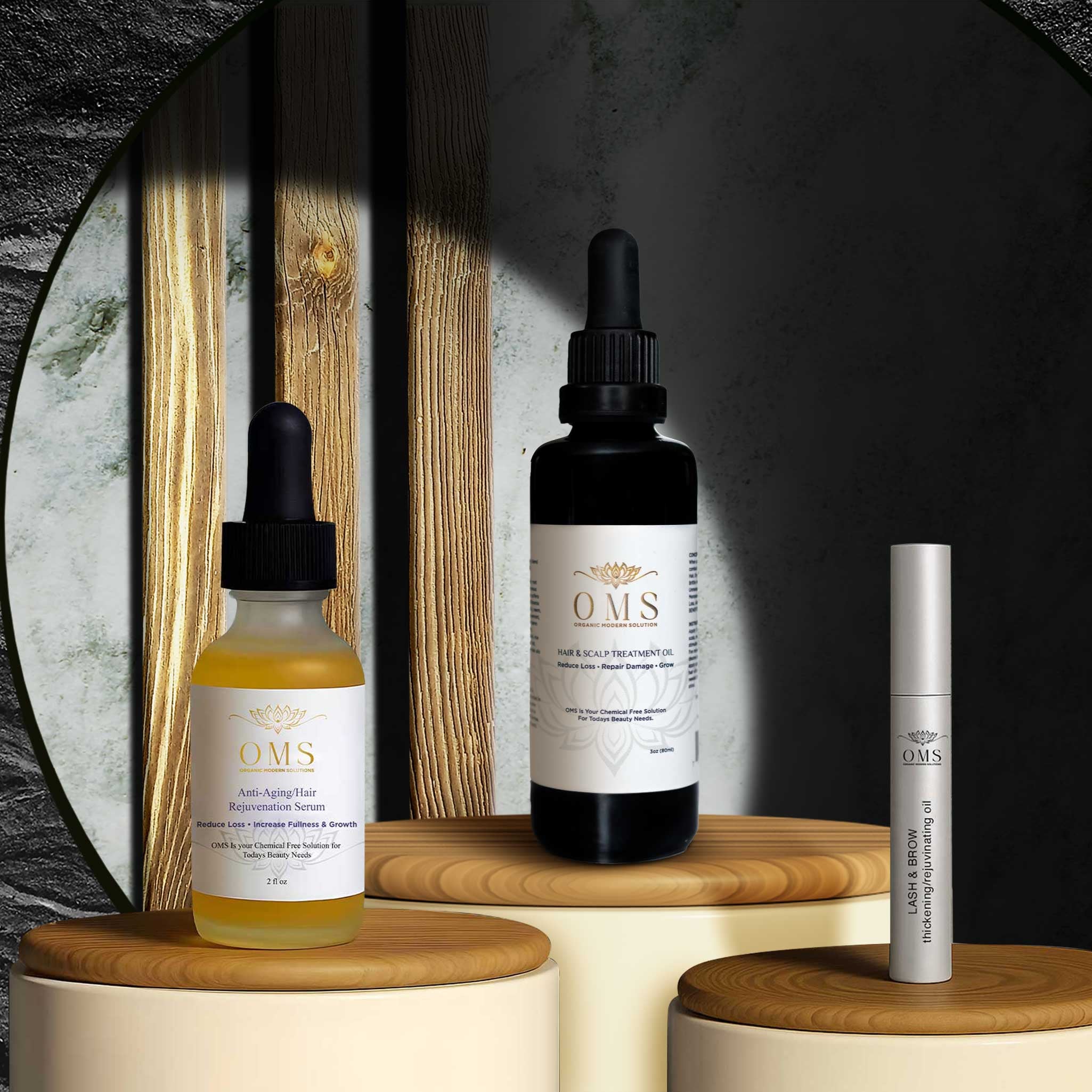 Trio Bundle: Complete Hair, Lash &amp; Brow Care - Free Shipping