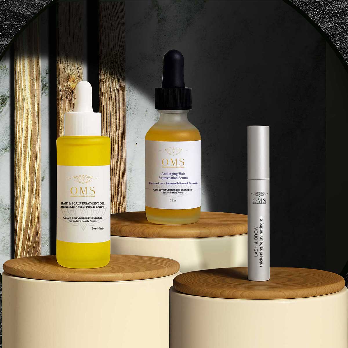 Trio Bundle: Complete Hair, Lash &amp; Brow Care - Free Shipping